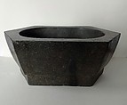 Mortar with Six Sides, Black basalt